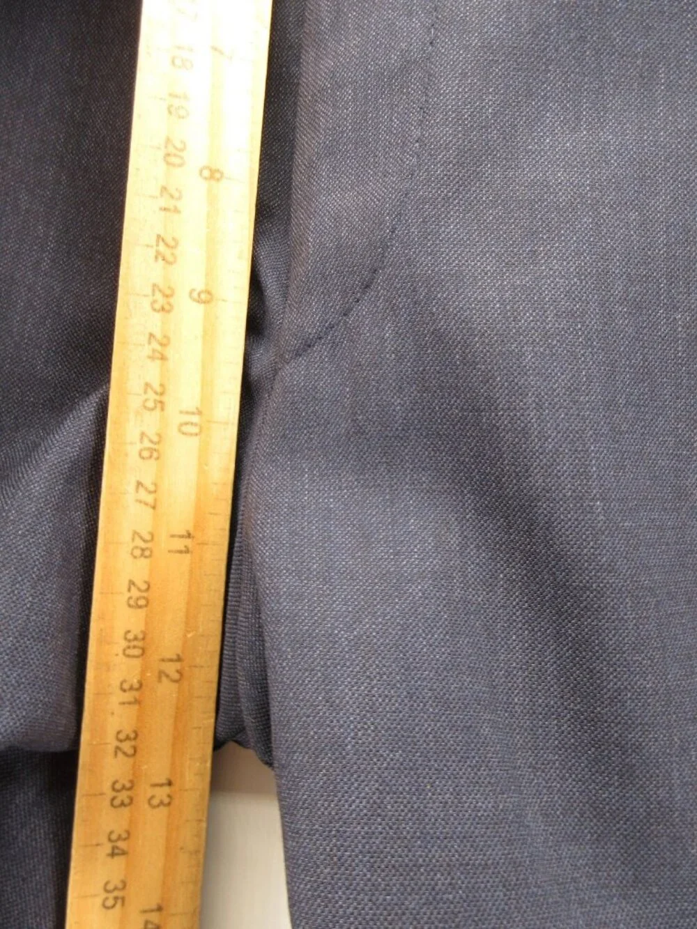 Hickey Freeman Suit 52 Navy Milburn II Wool Formal Luxury USA 46 NEW